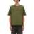 VISVIM Cotton And Silk T-Shirt GREEN