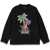 Palm Angels Neon Palms Regular Crew BLACK