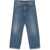 Palm Angels Curved Stone Reg.den.pants BLUE