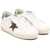 Golden Goose Super-Star Glitter Upper Leather Star And Heel WHITE