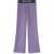 Palm Angels Logoband Lurexrib Flarepants LILAC