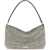 Self-Portrait Silver Diamond Hobo Bag SILVER