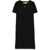 Off-White Off Print Plain Ribbed Dress BLACK