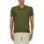 Hugo Boss CAMEL Knitted Polo. GREEN