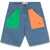 Bobo Choses Color Block Denim Bermuda Shorts BLUE