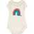 Bobo Choses Baby Rainbow Ruffle Collar Body WHITE