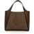 Stella McCartney Shoulder Bag With Logo BROWN