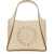 Stella McCartney Shoulder Bag With Logo BEIGE