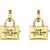 Marc Jacobs Mini Icon Earrings "The Tote Bag" GOLD