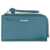 Jil Sander Leather Envelope Coin Purse AZURE