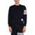 Thom Browne 4Bar Stripe Inlay Sweatshirt BLUE