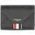 Thom Browne Card Holder With Logo BLACK