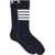 Thom Browne 4Bar Socks. BLUE