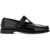 HEREU Moccasin T-Bar "Alber" BLACK