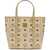 MCM "Toni" Mini Shopper Bag BEIGE