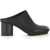 UMA WANG Mule "Stone" BLACK