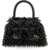 Self-Portrait Crystal Micro Bag BLACK