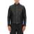 Hugo Boss Leather Jacket BLACK