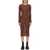 Rick Owens Viscose Dress BROWN