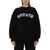 ROTATE Birger Christensen Sweatshirt With Logo BLACK