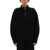 HELMUT LANG Zip Sweatshirt. BLACK