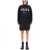 MSGM Brushed Logo Dress BLACK