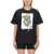 Moschino Logo Print T-Shirt BLACK