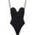 Magda Butrym Bustier Swimsuit BLACK