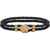 Versace "The Jellyfish" Leather Bracelet GOLD