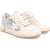 Golden Goose Ballstar Nappa Upper Toe And Spur Leather Star Suede Heel SILVER