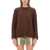 ALYSI Mohair Sweater BROWN