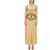 RABANNE Long Dress BRONZE