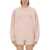 ROTATE Birger Christensen Sweatshirt With Logo PINK