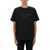 Balmain Flocked Logo T-Shirt BLACK