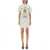 Moschino Dress With Logo WHITE