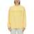 ROTATE Birger Christensen Sweatshirt With Logo YELLOW