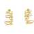 Chloe Logo Earrings GOLD