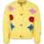 Bobo Choses Sparkles Intarsia Cardigan YELLOW