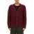 UMA WANG Oversized Cardigan BORDEAUX