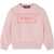 Versace Sweatshirt Fleece + Foil Logo Print PINK