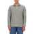 JW Anderson Partial Zipper Sweater GREY