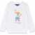 Ralph Lauren Bearsweatshr-Knitshirts-Sweatshirt WHITE