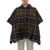 Barbour Poncho With Tartan Pattern MULTICOLOUR