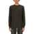 Rick Owens Cotton T-Shirt BROWN