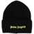 Palm Angels Beanie Hat With Logo BLACK