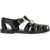 Moschino Jelly Sandal With Lettering Logo BLACK