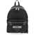 Moschino Large Backpack With Logo BLACK