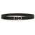 Ferragamo Reversible "Hooks" Belt BLACK