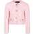 Versace Informal Jacket Cotton Mix Tweed PINK