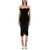 Magda Butrym Midi Dress BLACK